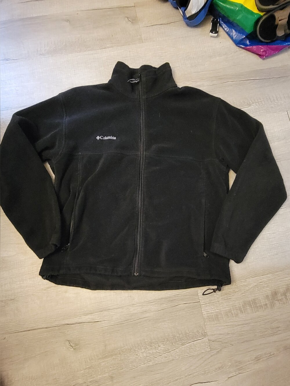 Columbia Black Full-Zip Fleece Jacket